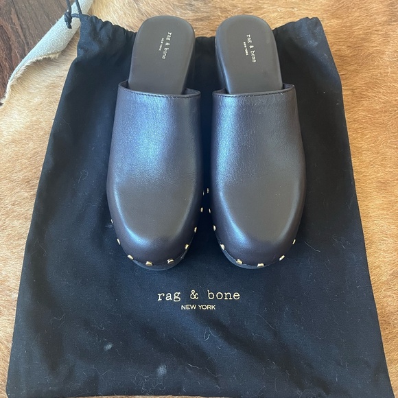 rag & bone Mara Clog Espresso 7 - Picture 5 of 5